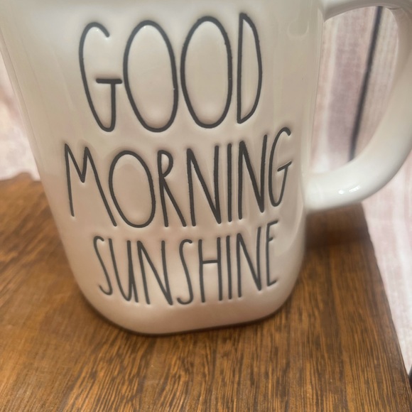 -New- Rae Dunn mug Good Mornings Sunshine - Picture 2 of 5